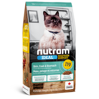 Nutram - Cat - Ideal I19 Skin Coat & Stomach