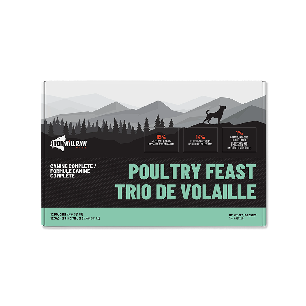 Iron Will Raw - Dog - Canine Complete Poultry Feast