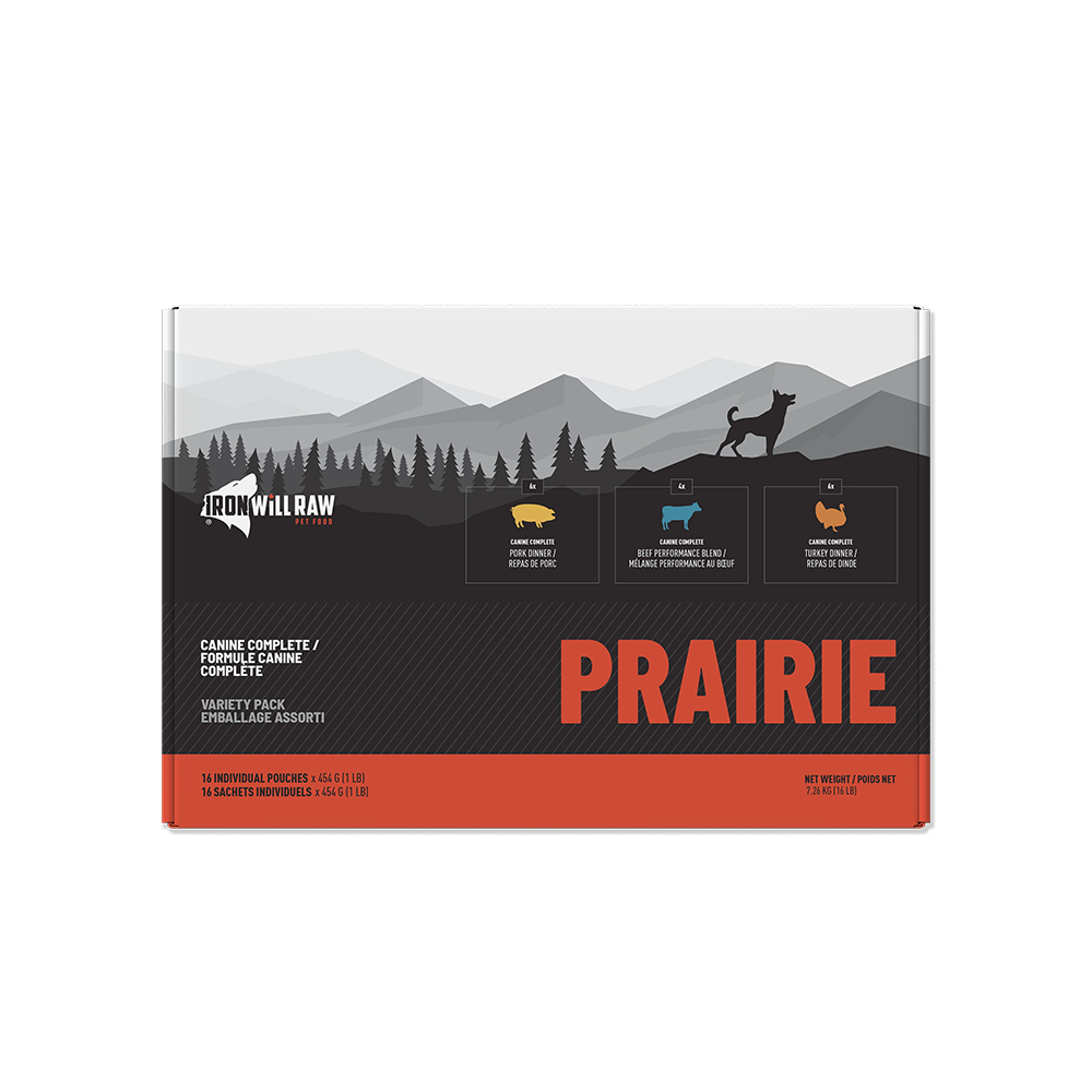 Iron Will Raw - Dog - Canine Complete Prairie