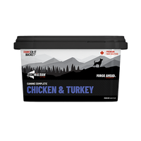 Iron Will Raw - Dog - Canine Complete (Raw)ck-It Bucket Chicken & Turkey