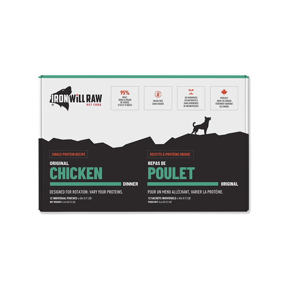 Iron Will Raw - Dog - Original Chicken