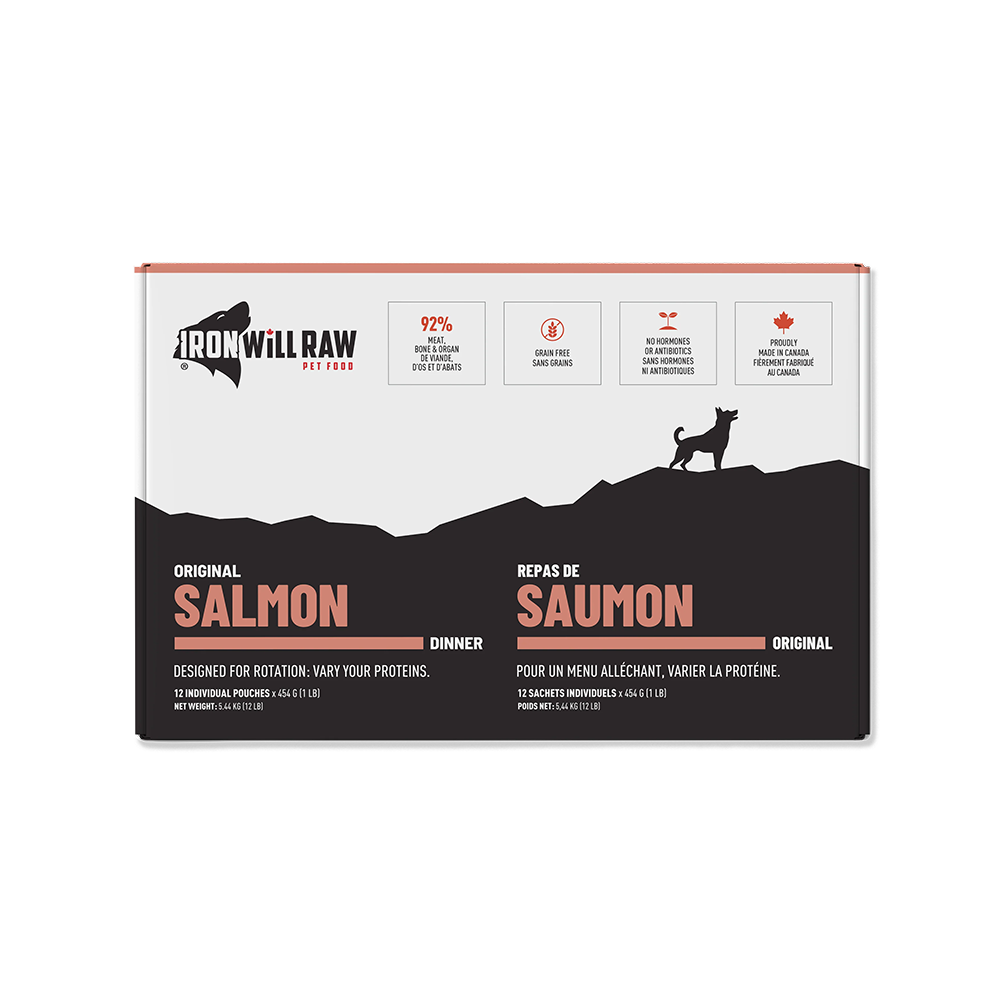 Iron Will Raw - Dog - Original Salmon