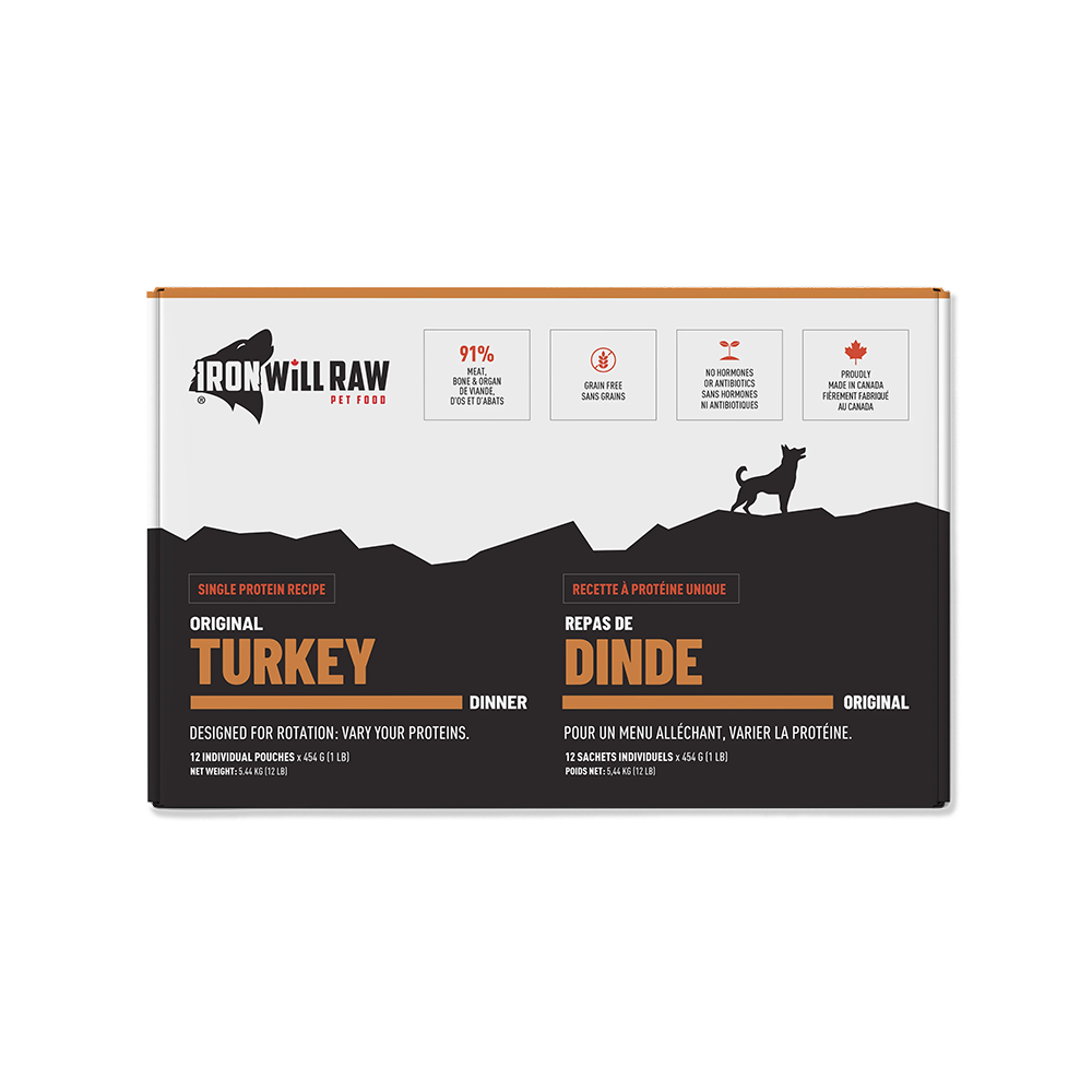 Iron Will Raw - Dog - Original Turkey