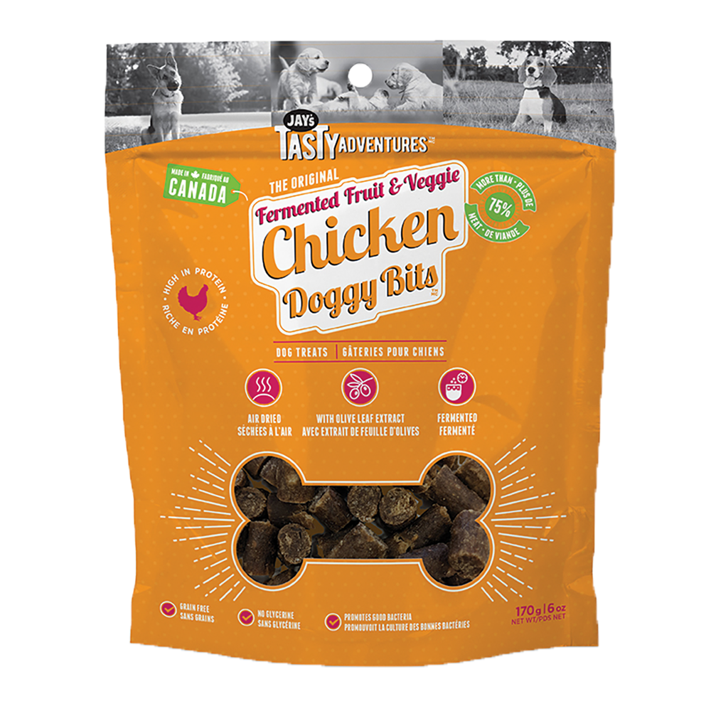 Jay's Tasty Adventures - Dog - Fermented Fruit & Veggie Doggy Bits Chicken