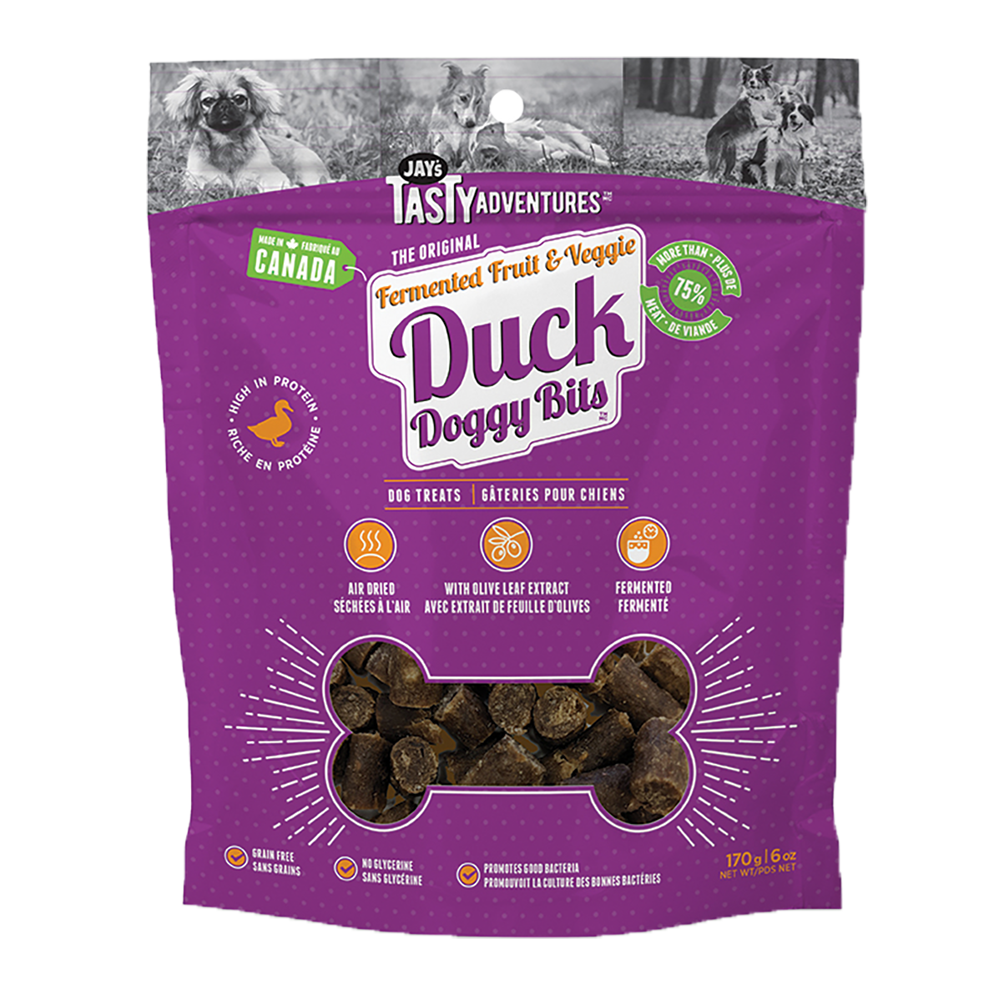 Jay's Tasty Adventures - Dog - Fermented Fruit & Veggie Doggy Bits Duck