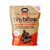 Jay's Tasty Adventures - Dog - Gourmet Treats Tiny Bits Bacon & Cheese