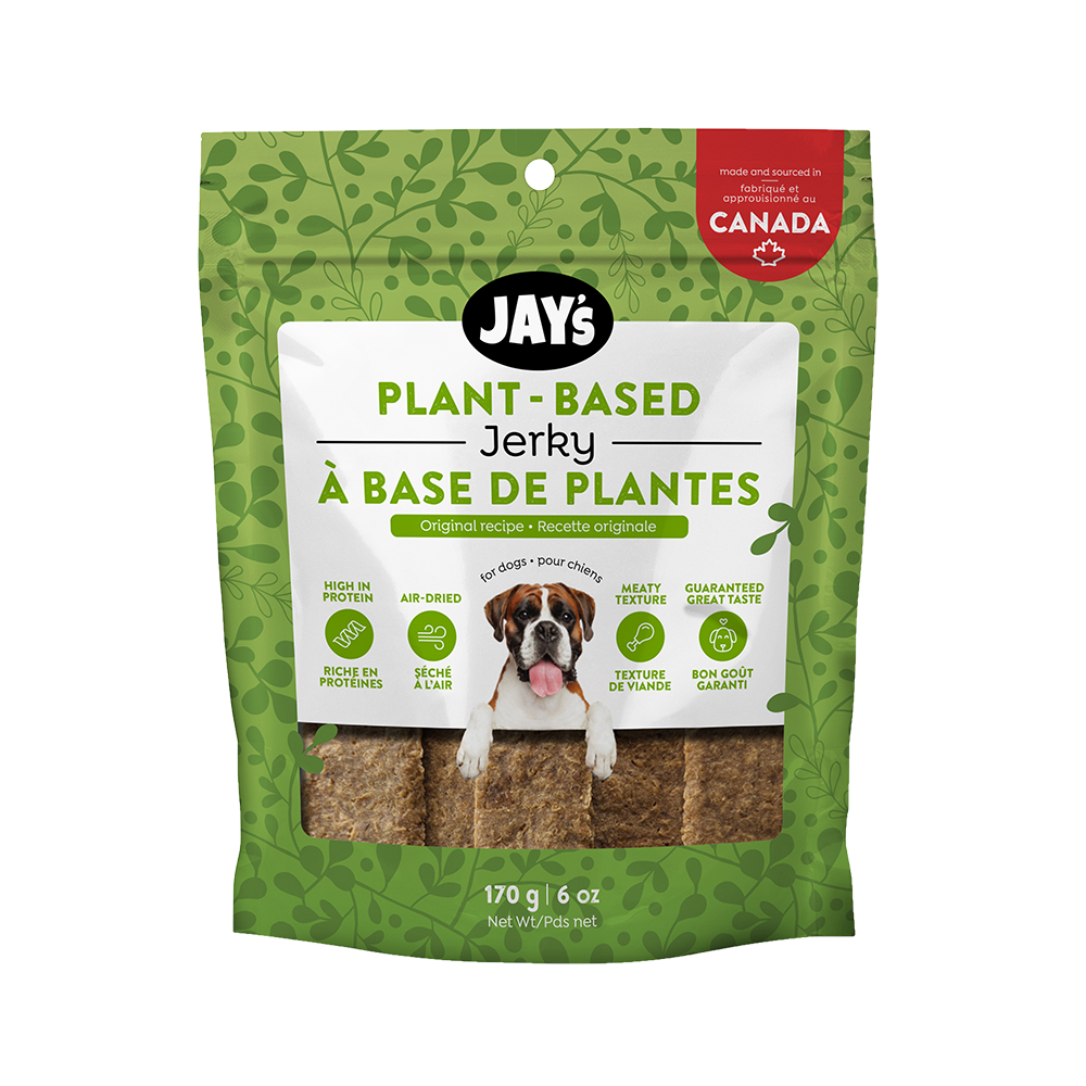 Jay's Tasty Adventures - Dog - Jerky Treats Original Plant-Based
