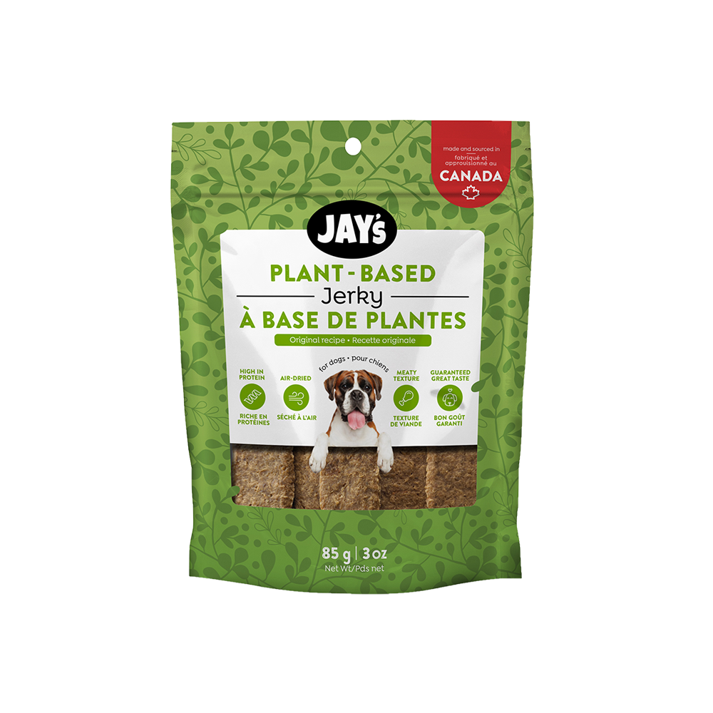 Jay's Tasty Adventures - Dog - Jerky Treats Original Plant-Based