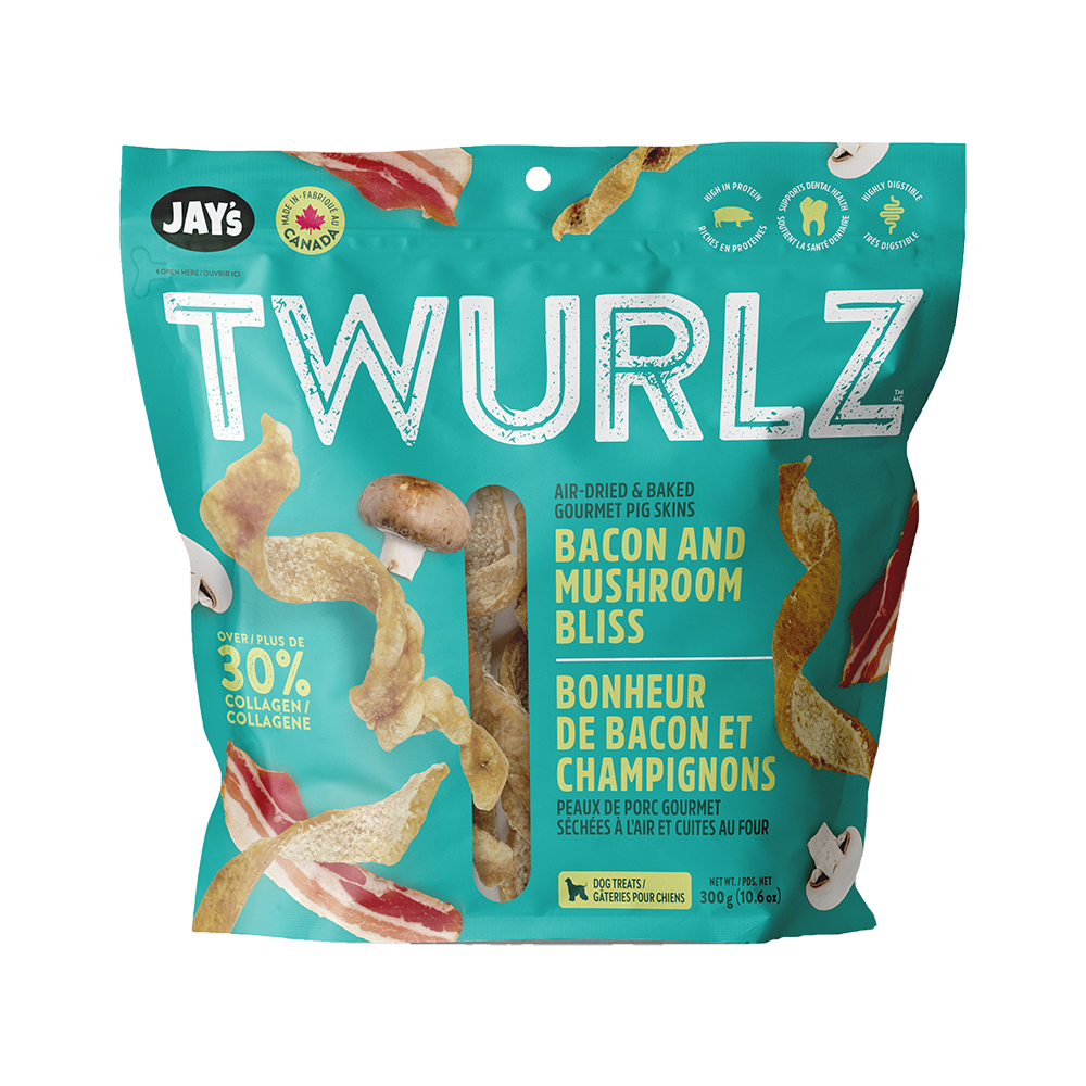 Jay's Tasty Adventures - Dog - Twurlz Bacon Mushroom