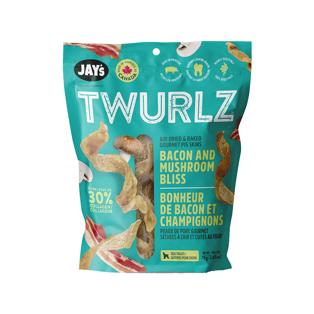 Jay's Tasty Adventures - Dog - Twurlz Bacon Mushroom