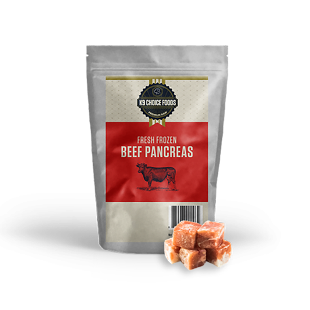 K9 Choice Foods - Dog - Fresh Pancreas Beef
