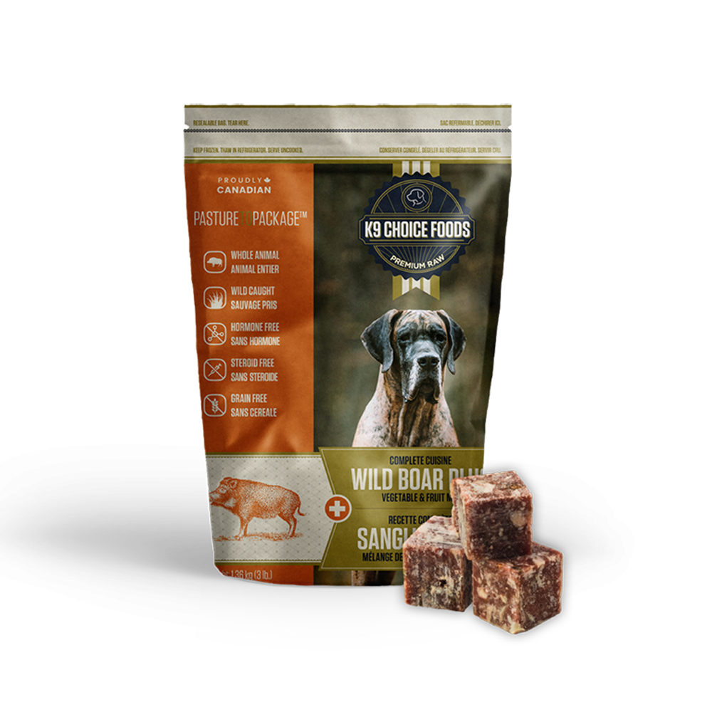 K9 Choice Foods - Dog - Complete Cuisine Wild Boar Plus