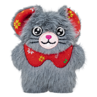 KONG - Cat - Holiday Cat Snuzzles Mouse Grey