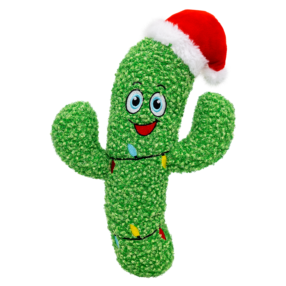 KONG - Cat - Holiday Kickeroo Santa Cactus