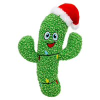 KONG - Cat - Holiday Kickeroo Santa Cactus