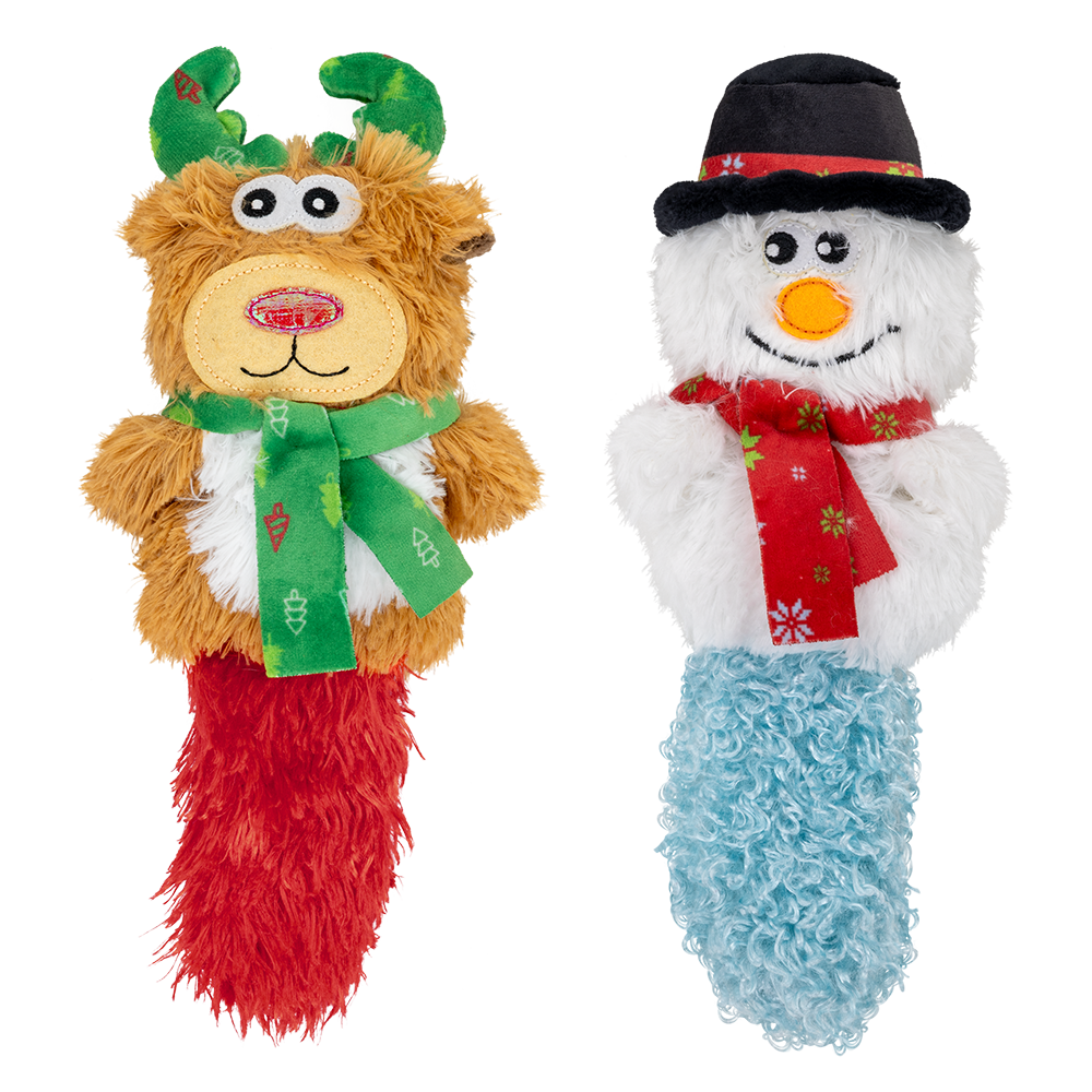 KONG - Cat - Holiday Kickeroo Character Assorted