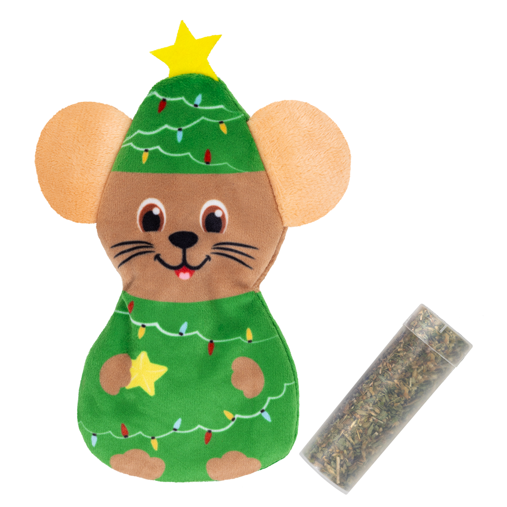 KONG - Cat - Holiday Refillables Mouse