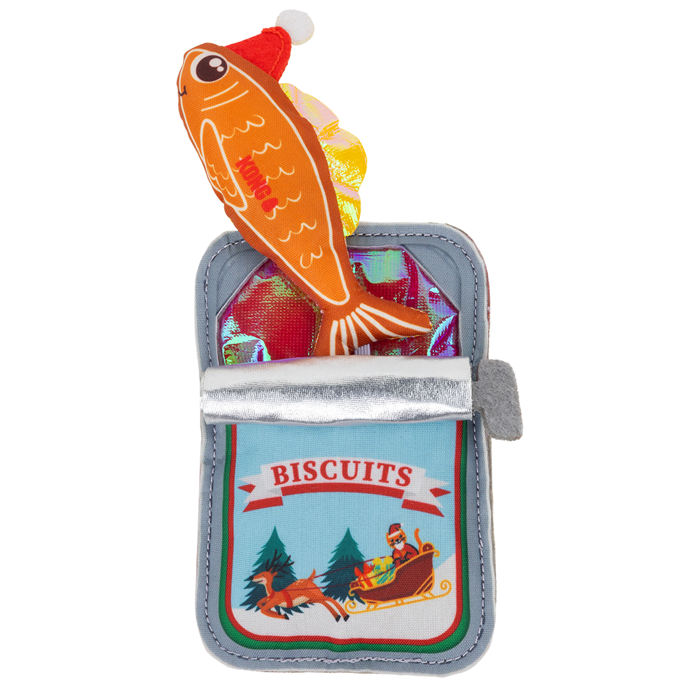 KONG - Cat - Holiday Crackles Sardine