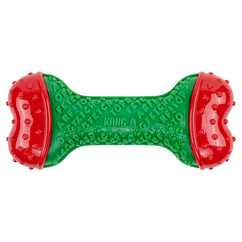 KONG - Dog - Holiday CoreStrength™ Bone Green