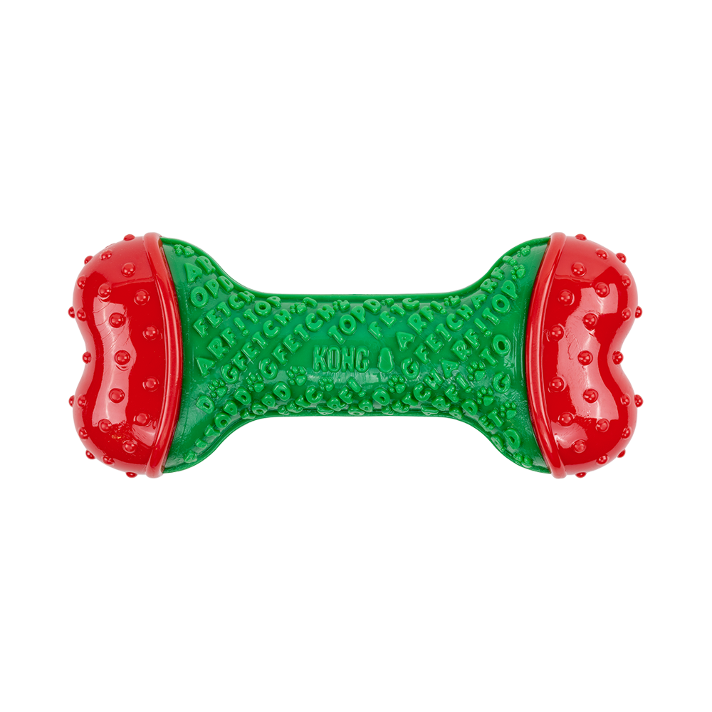 KONG - Dog - Holiday CoreStrength™ Bone Green