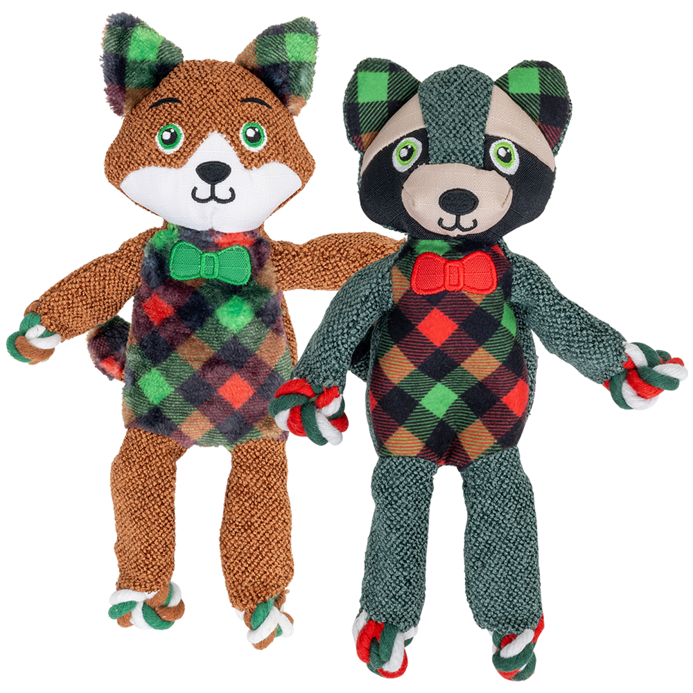 KONG - Dog - Holiday Floppy Knots Dapper Assorted
