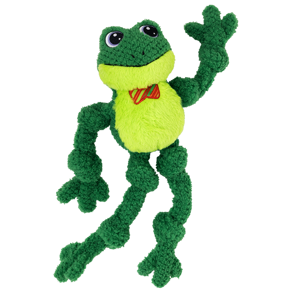 KONG - Dog - Holiday Knots Bow Tie Frog