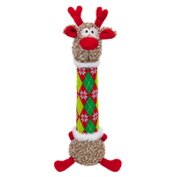 KONG - Dog - Holiday Shakers™ Luvs Argyle Reindeer