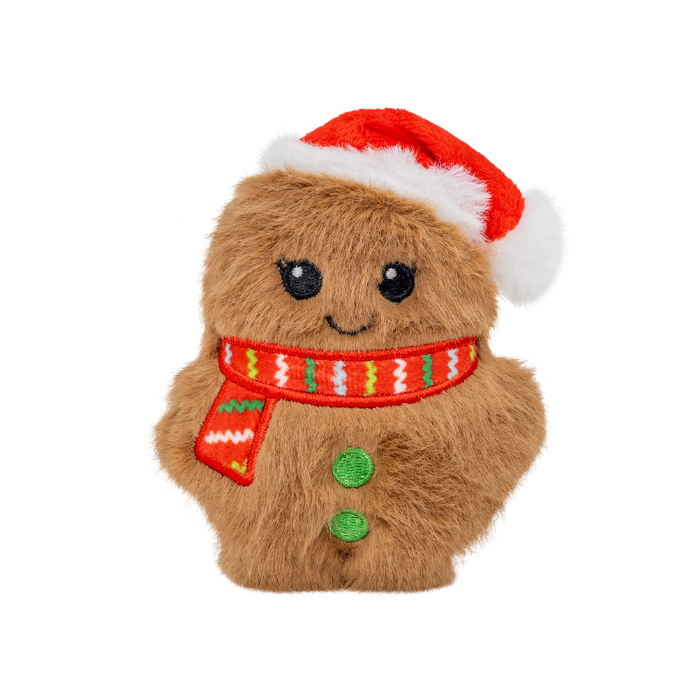 KONG - Dog - Holiday Snuzzles Santa Gingerbread