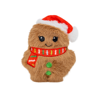 KONG - Dog - Holiday Snuzzles Santa Gingerbread