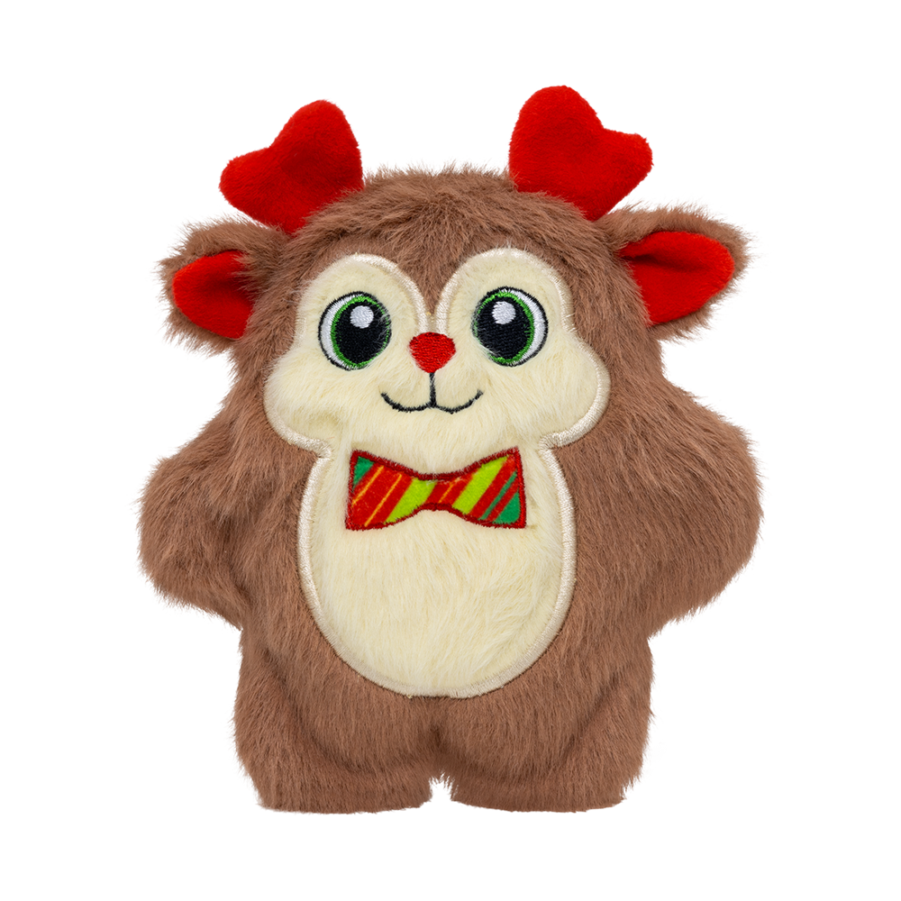 KONG - Dog - Holiday Snuzzles Bow Tie Reindeer