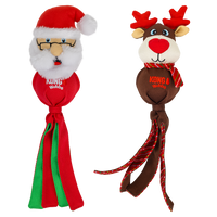 KONG - Dog - Holiday Wubba® Reindeer & Santa Assorted