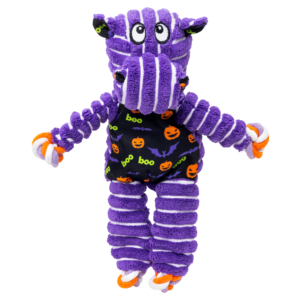 KONG - Dog - Halloween 2026 Floppy Knots Hippo Purple