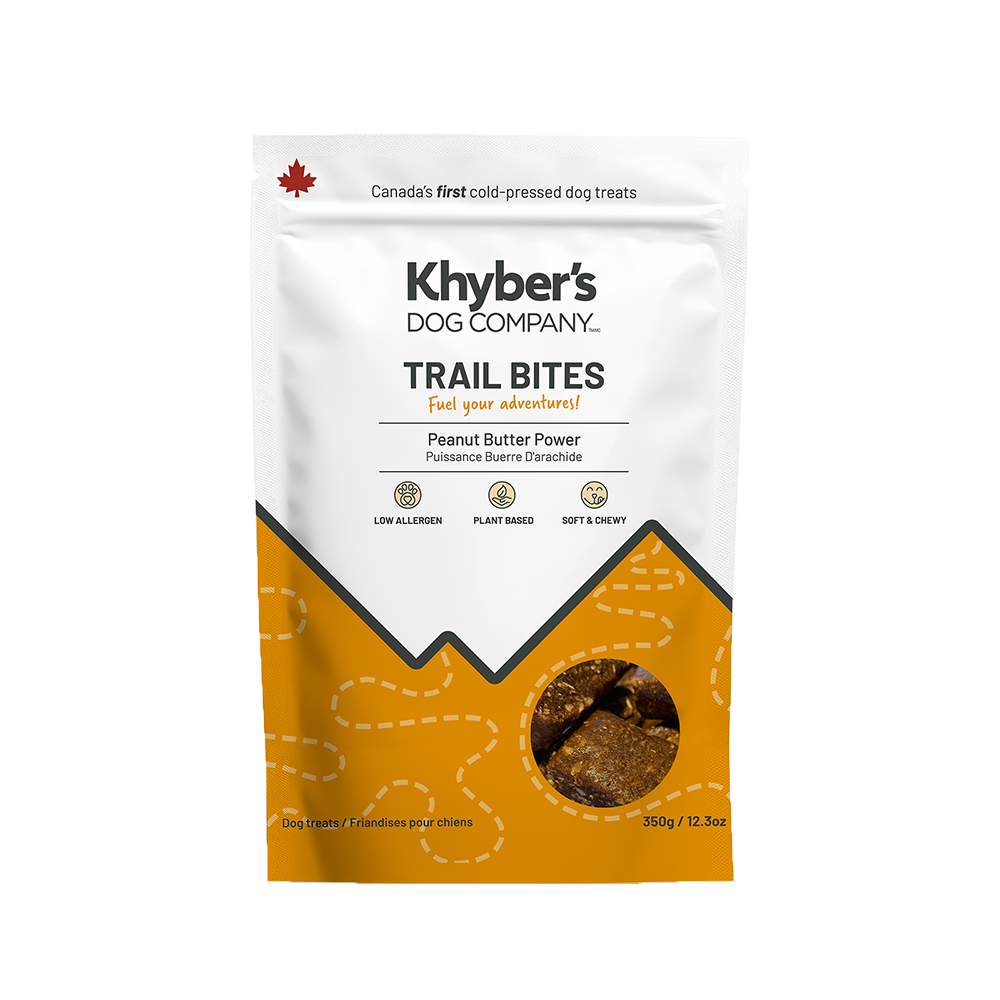 Khyber's Pet Company - Dog - Trail Bites - Peanut Butter Power
