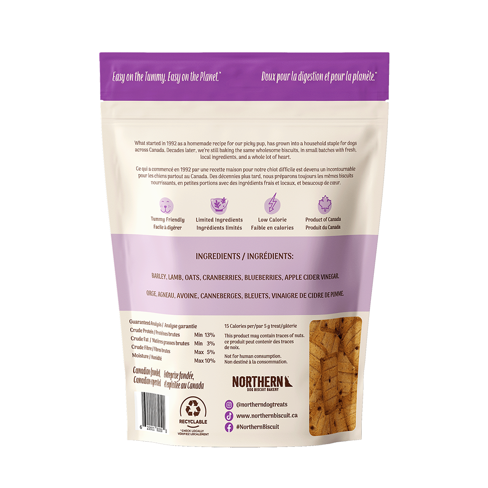 Northern Biscuit - Dog - Original Crunchy Biscuits Lamb Berry