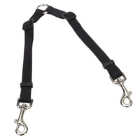 Coastal - Dog - 2-Dog Leash Coupler Black