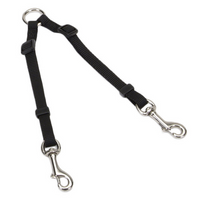 Coastal - Dog - 2-Dog Leash Coupler 3/Black