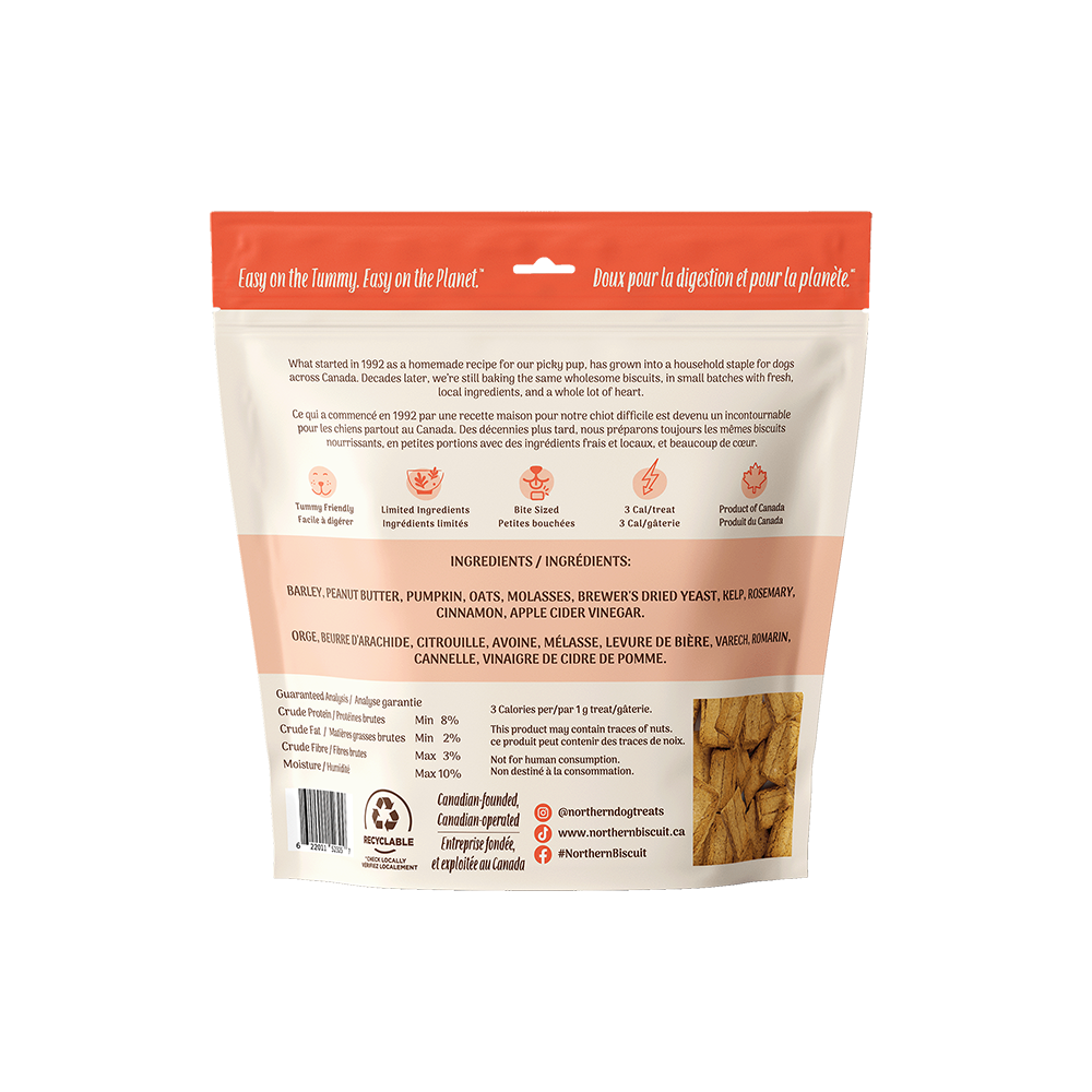 Northern Biscuit - Dog - MiniMix Crunchy Biscuits - Pumpkin & Peanut