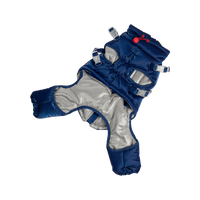 Silver Paw - Dog - Nova Detachable Bodysuit Blue