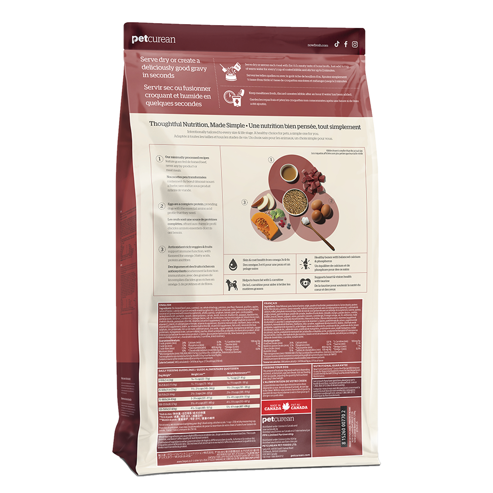 Now Fresh - Dog - Good Gravy Senior Beef Recipe with Ancient Grains