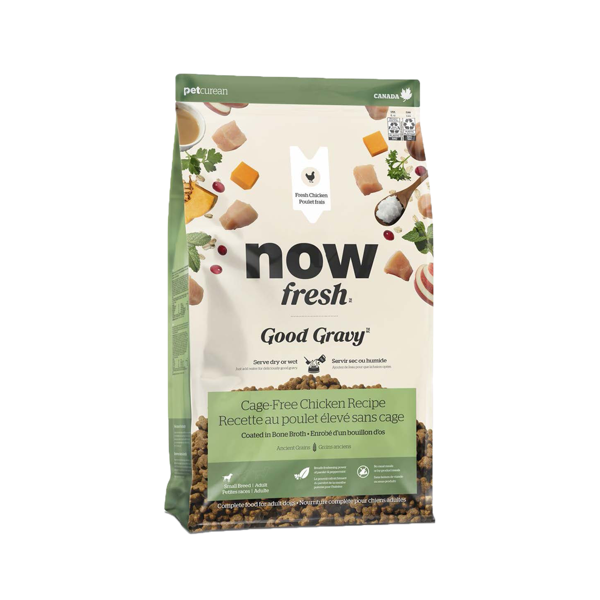 Now Fresh - Dog - Good Gravy Small Breed Adult Chicken Recipe with Ancient Grains