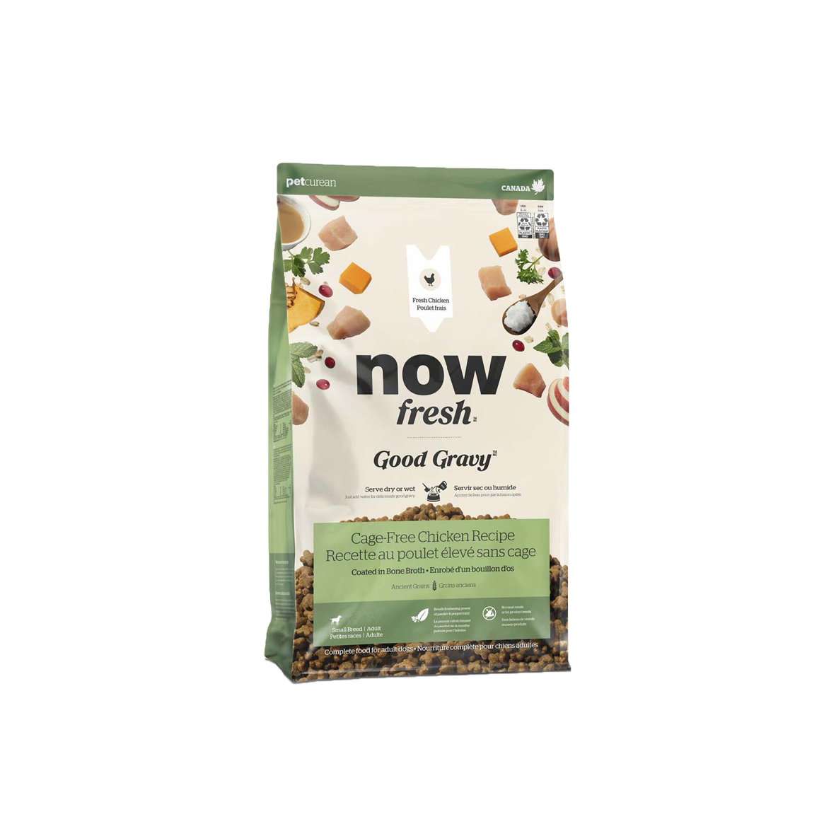 Now Fresh - Dog - Good Gravy Small Breed Adult Chicken Recipe with Ancient Grains
