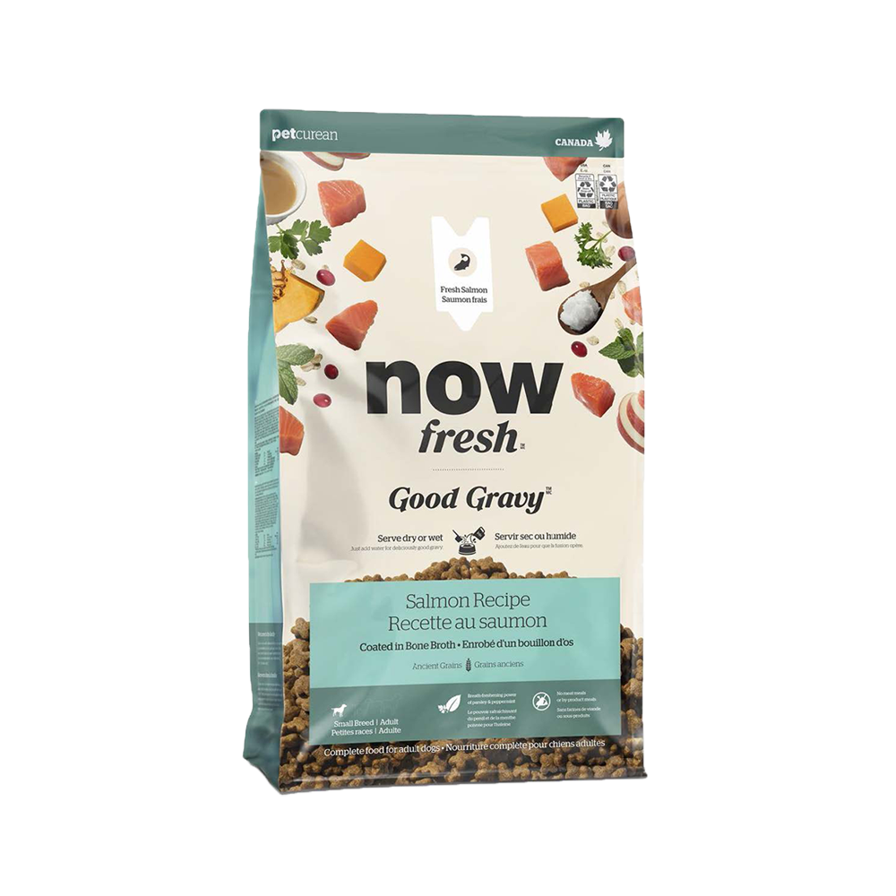 Now Fresh - Dog - Good Gravy Small Breed Adult Salmon Recipe with Ancient Grains