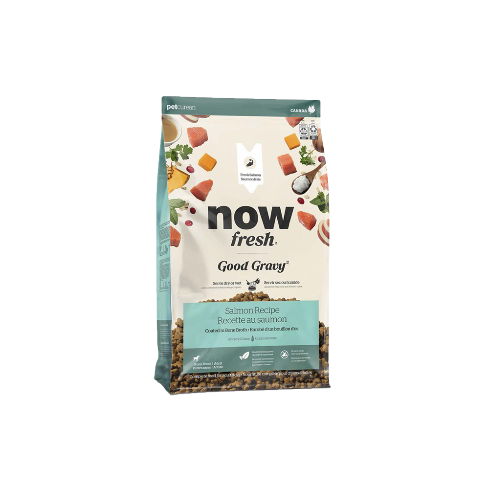 Now Fresh - Dog - Good Gravy Small Breed Adult Salmon Recipe with Ancient Grains