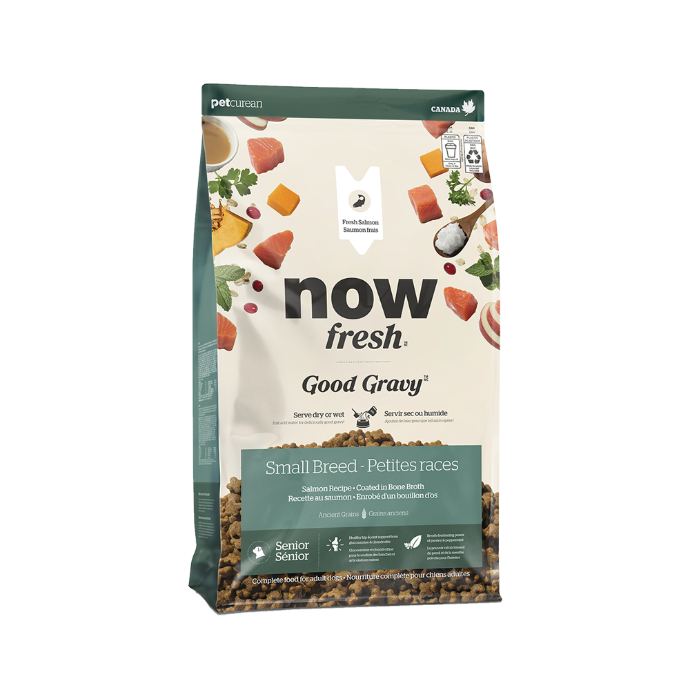 Now Fresh - Dog - Good Gravy with Grains Small Breed Senior Salmon Recipe