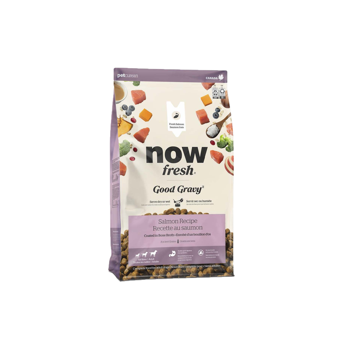 Now Fresh - Dog - Good Gravy Adult Salmon Recipe with Ancient Grains