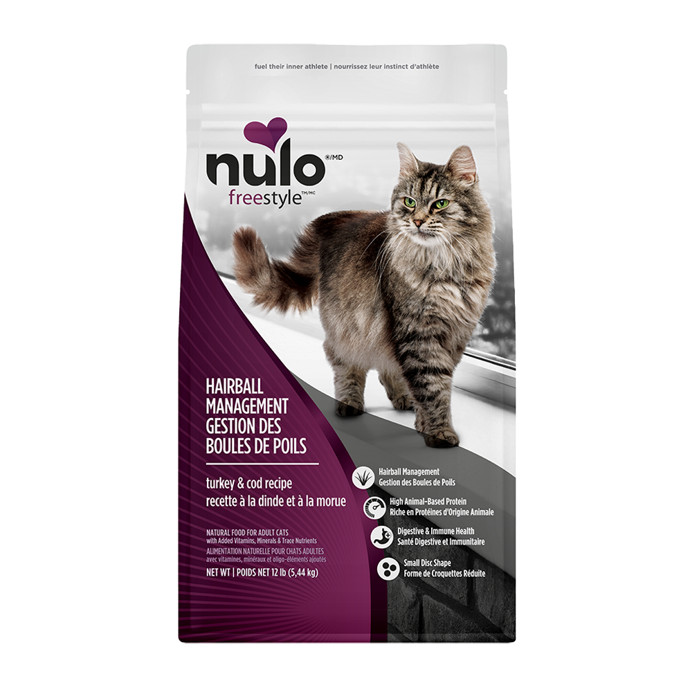 Nulo - Cat - Freestyle Grain Free Hairball Management Adult Turkey & Cod