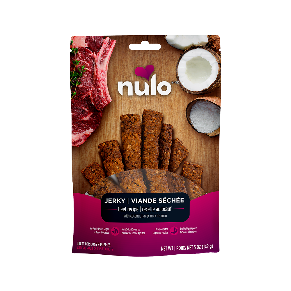 Nulo - Dog - Freestyle Jerky Treat Beef & Coconut