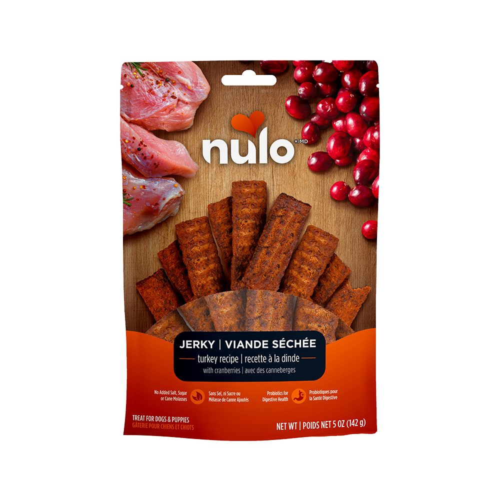 Nulo - Dog - Freestyle Jerky Treat Turkey & Cranberry