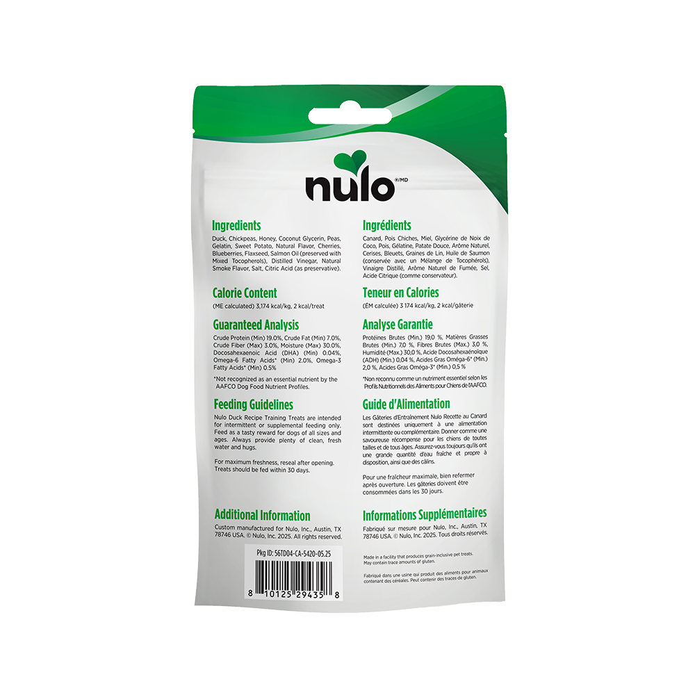 Nulo - Dog - Freestyle Trainers Grain Free Duck Recipe
