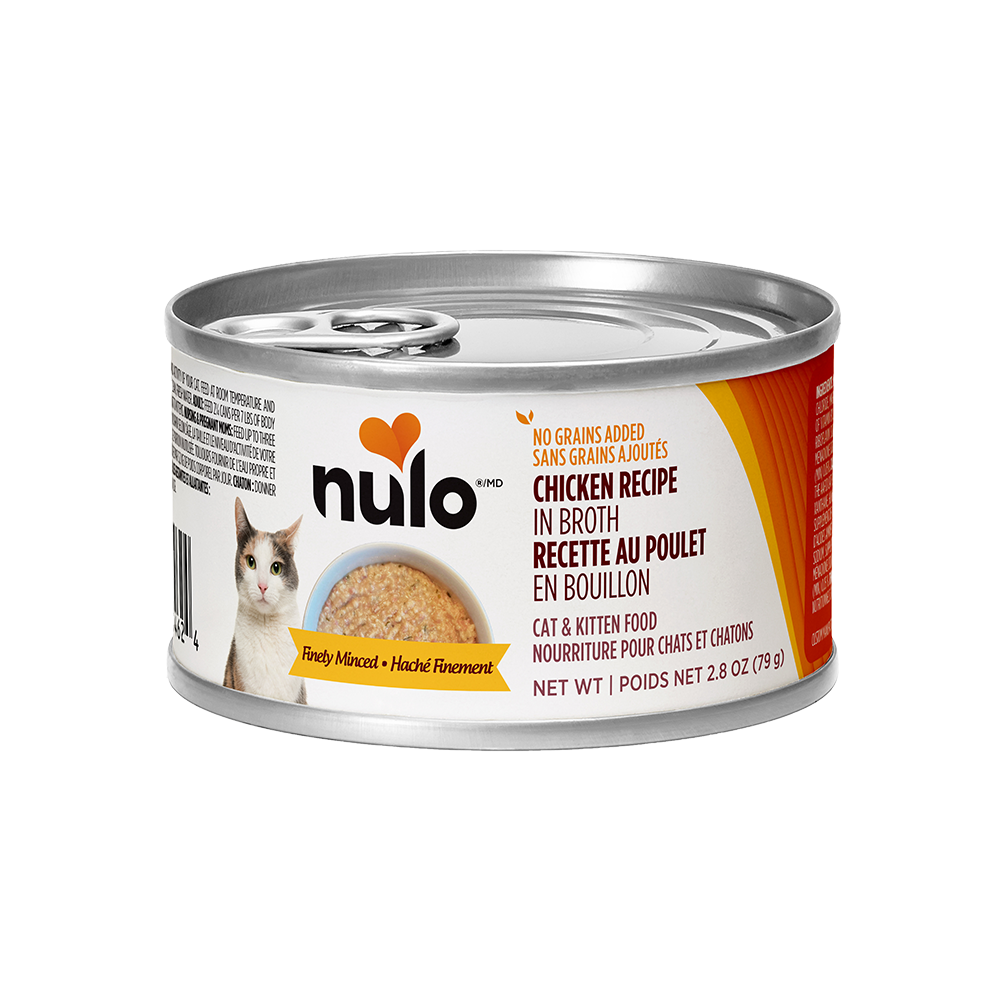 Nulo - Cat - Finely Minced Grain Free Chicken Recipe in Broth